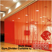 Draper Walk-Draw Gym Dividers